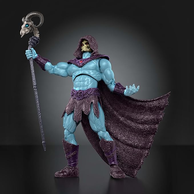 Masters of the Universe Action Figure Chronicles Skeletor, 6.5 Inch Scale 2026 Movie Accurate Villain, Deluxe Articulation