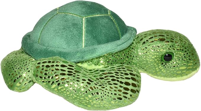 Wild Republic Sea Turtle Plush, Stuffed Animal, Plush Toy, Gifts for Kids, Hug’Ems 7