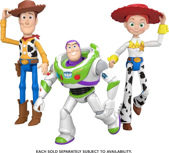 Mattel Disney and Pixar Toy Story 5 Woody Action Figure | 7-inch Playscale, 1 Key Character, 8+ Posable Joints, Movie-Accurate Design
