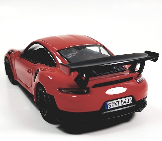 KiNSMART - 2010 Porsche 911 GT2 RS 1:36 Scale 5" Die Cast Metal Model Toy Sports Car Toy (Red)