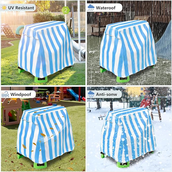 Okcool Kids Water Table Cover Fit Water Table,Outdoor Water Table Toys Cover, A Wide Selection of Cute Colors and Patterns