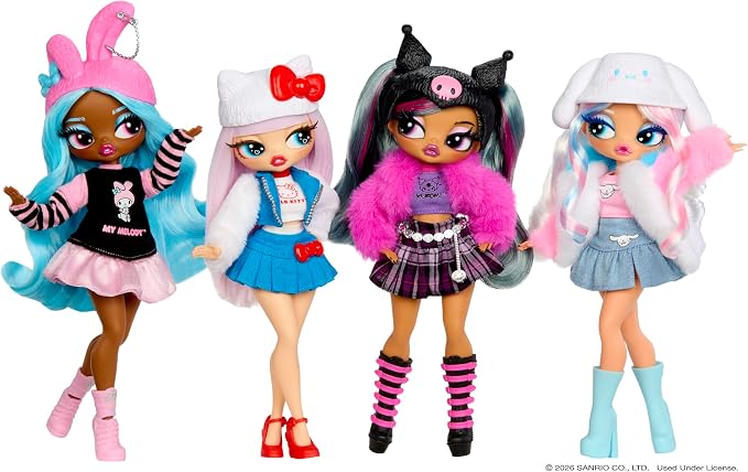LOL Surprise OMG Loves Hello Kitty and Friends – Hello Kitty – Fashion Doll, Play & Display!