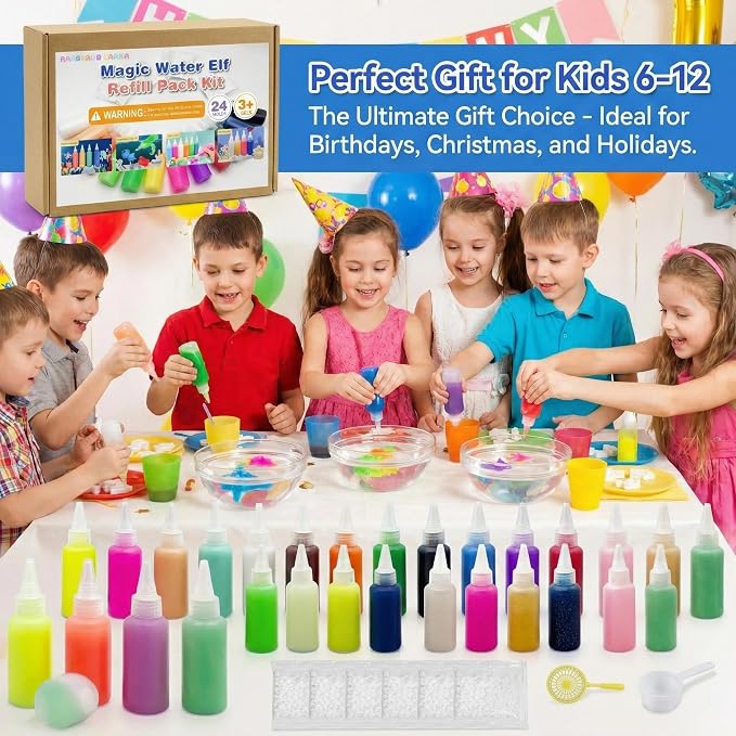 Magic Water Elf Kit (24 Bottle Solid Color gels)