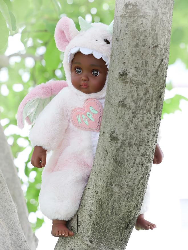 Baby Dolls, 18inch Large Realistic Cute Soft Body Real Life Baby Doll with Accessories for 3+ Year Old Girls Gifts, Pretend Play, Collection, Hope Slogan Design