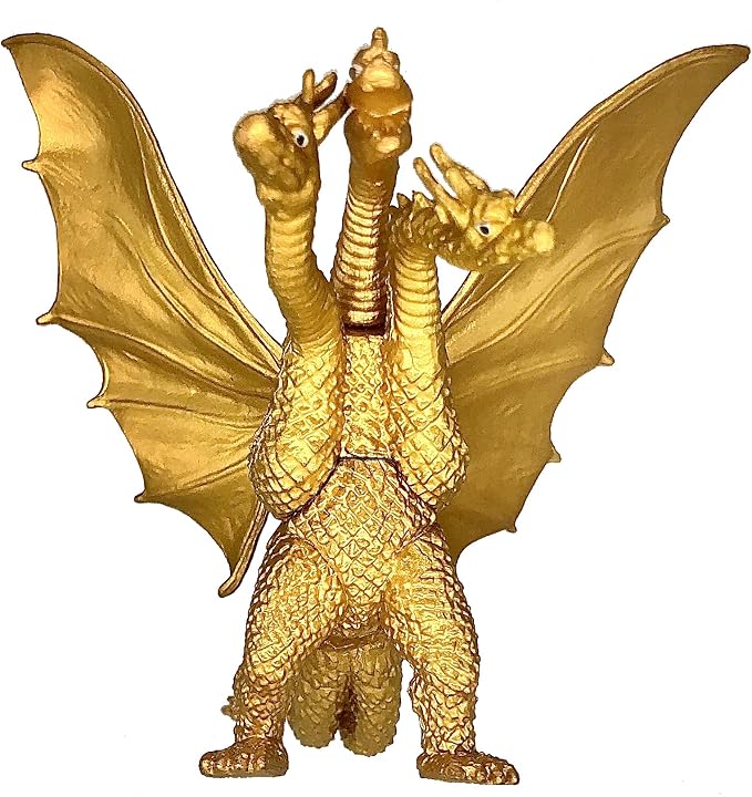 TwCare Set of 8 Attacking King Kong vs Godzilla Toys Movable Joint Action Figures King of the Monsters Ghidorah Birthday Kid Gift Cake Toppers