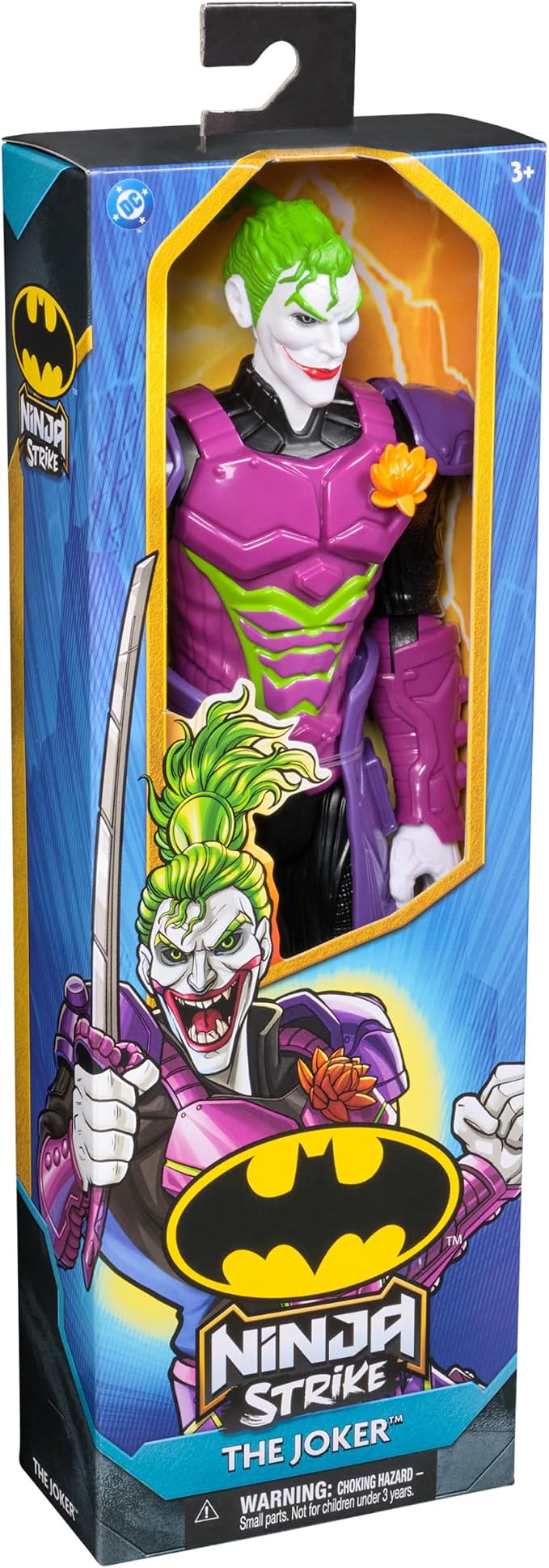 DC Comics, Batman™ Ninja Strike 12" The Joker Action Figure, Super Hero Collectible Kids Toys for Boys and Girls Ages 3 & Up