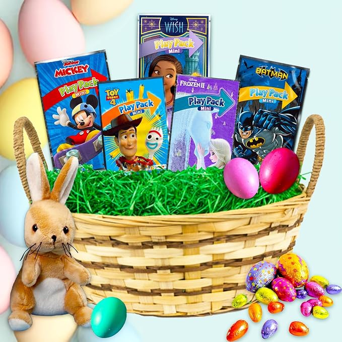 Disney Mickey Mouse Club House Mini Party Favors Set - Bundle with 24 Mickey Play Packs with Coloring Pages, Stickers, More | Mickey Party Supplies
