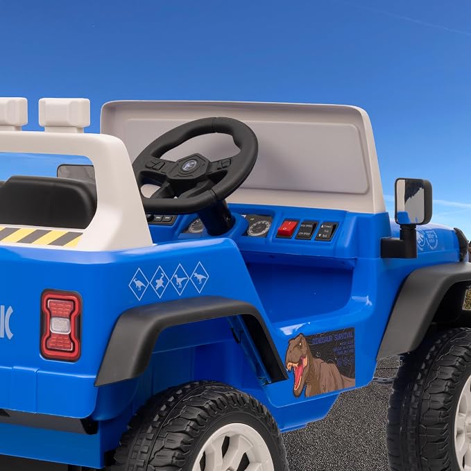Jurassic - Ride On Toy for Kids, LED Headlights, Music and Horn