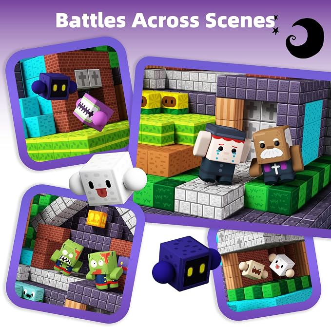 GobiDex 108PCS Magnetic Blocks & Figures Crew Playset, Build Weird Monster MagWonder with STEM Building Toys, Pretend Play Montessori Gift for Boys and Girls 3+ Years Old