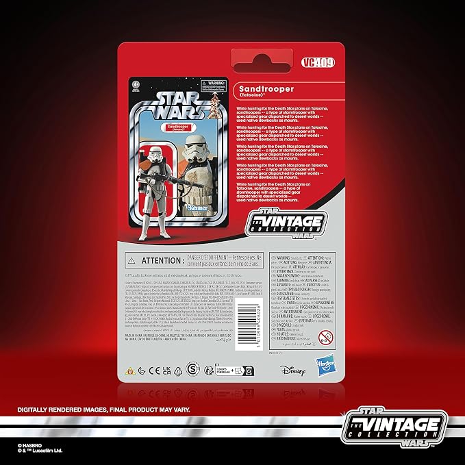 STAR WARS The Vintage Collection Sandtrooper (Squad Leader), A New Hope Premium 3.75 Inch Collectible Action Figure