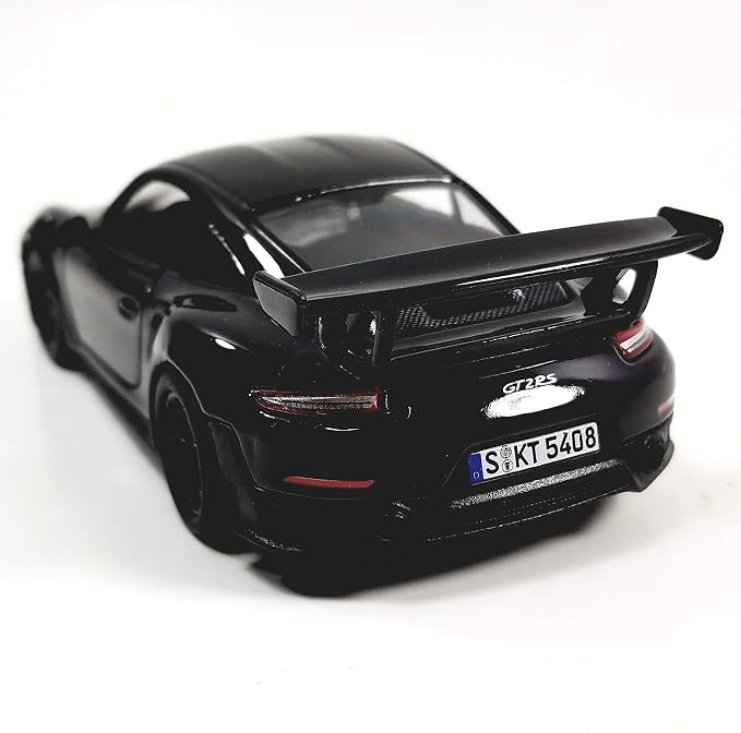 KiNSMART - 2010 Porsche 911 GT2 RS 1:36 Scale 5" Die Cast Metal Model Toy Sports Car Toy (Black)