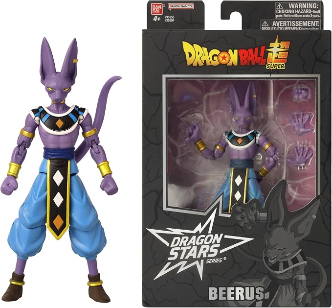 Dragon Stars Series - Dragon Ball Super - Beerus Version 2, 6.5" Action Figure