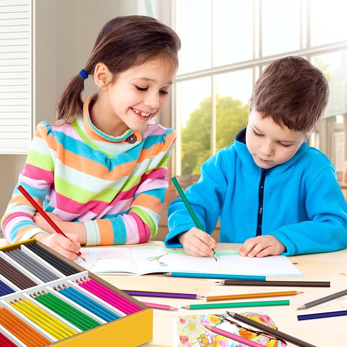 YEGEER 288 Count Colored Pencils Bulk, 16 Assorted Colors, Pre-sharpened Coloring Pencils Set for Kids and Adult, Teachers Essential Classroom Prizes, Back to School Supplies
