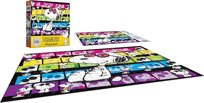 RoseArt - Peanuts - Joe Cool - 300 Piece Jigsaw Puzzle for Adults