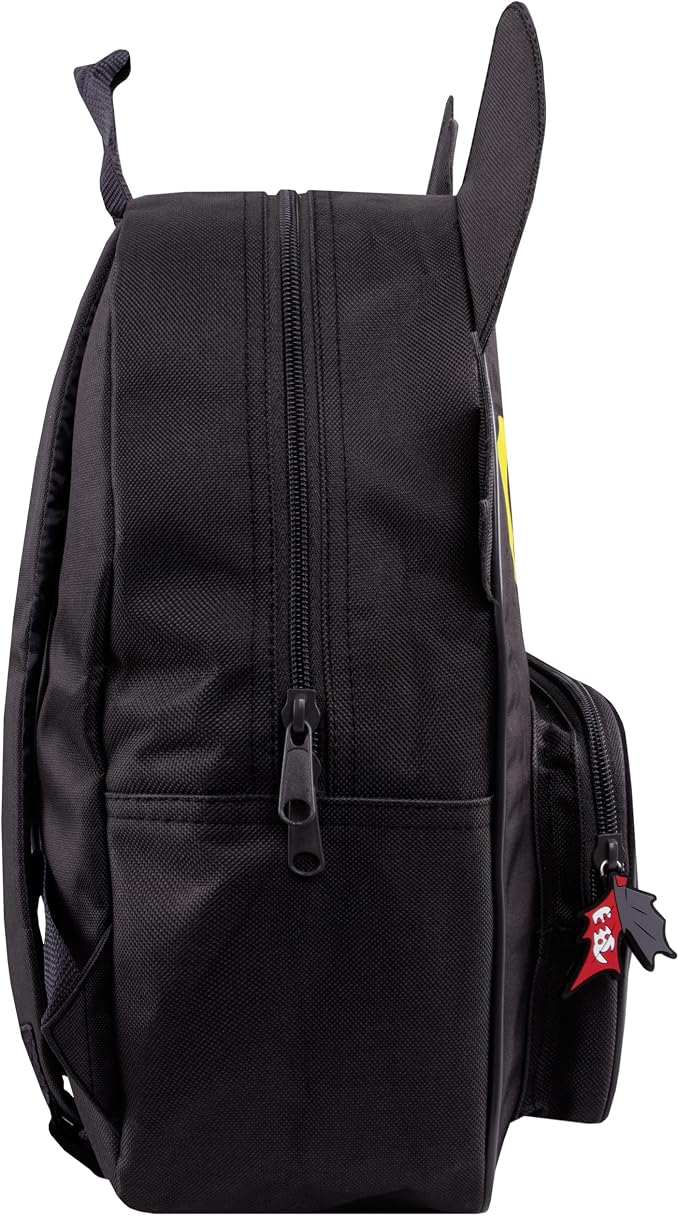 How To Train Your Dragon Boys Backpack, Toothless Kids Bag, Dragon Backpack For Boys, One Size Gray
