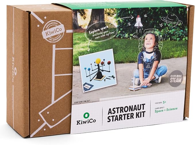 KiwiCo - Astronaut Starter Kit, Space & Science Learning Toy & Gift for Kids, Ages 5+ (Pack of 2)