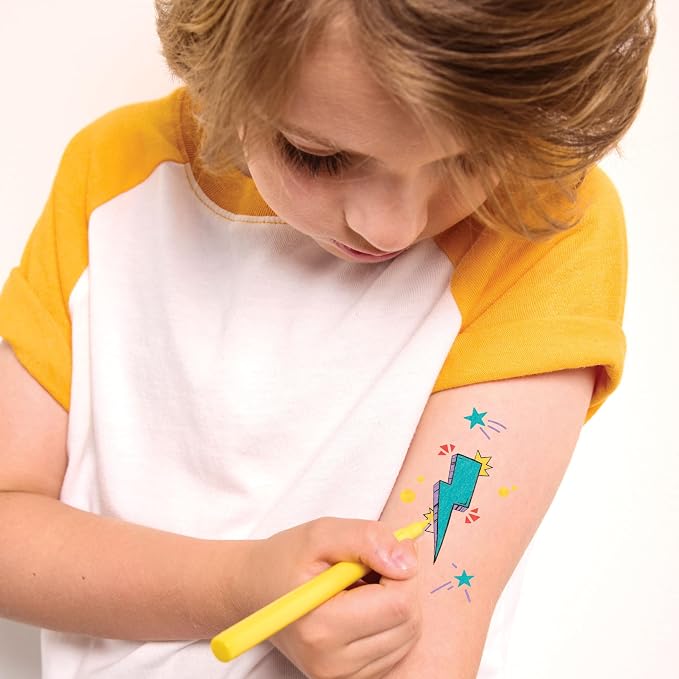 Creativity for Kids Tattoo Designer Studio: Create 50+ DIY Temporary Tattoos, Toys and Gifts for Girls and Boys, Arts and Crafts Activities for Kids (Ages 6+)