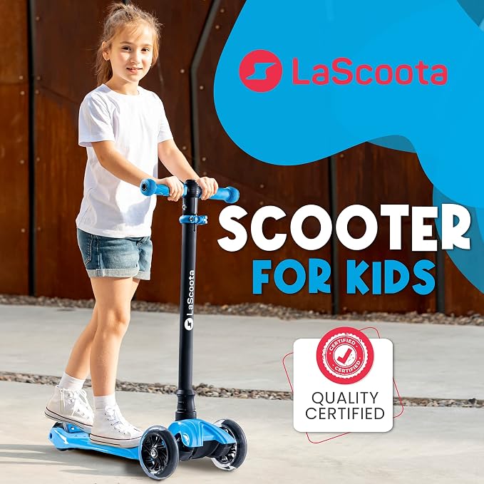 LaScoota 2-in-1 Kids Kick Scooter