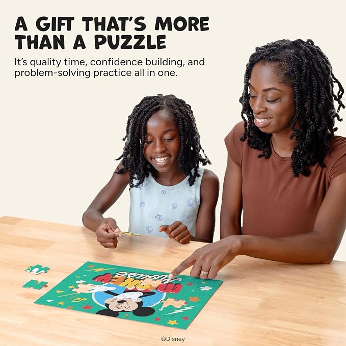 Disney Mickey Mouse & Friends - CEACO 4-in-1 Multipack Jigsaw Puzzles - Made for Kids - Ages 3–6+