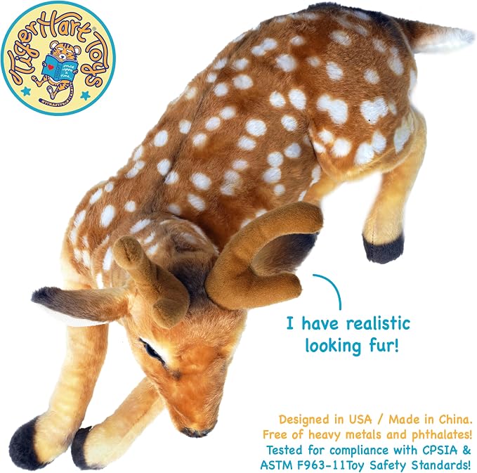TigerHart Dorbin The Deer - 21 Inch Stuffed Animal Plush