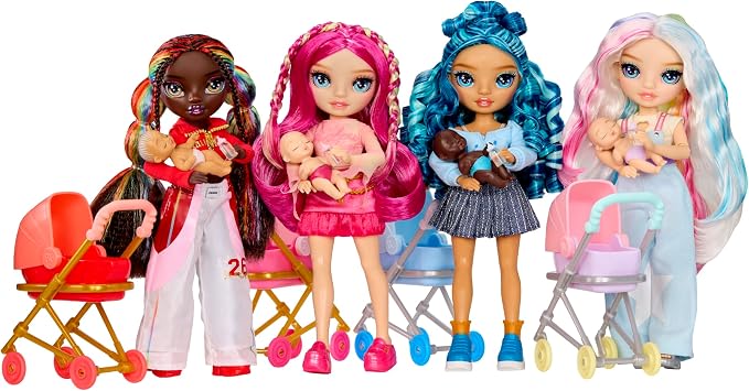 Rainbow High Jr. High Bestie Babysitters – Amaya Raine, 9” Fashion Doll