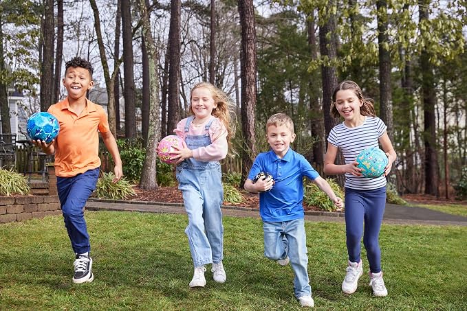 Crocodile Creek Playground Ball - Durable Rubber Ball for Kids Ages 3 and Up - Bouncy Inflatable Ball for Kickball, Indoor Games, and Outdoor Sports - PVC-Free
