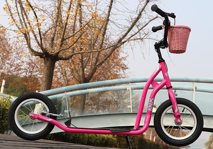 MEGHNA Woven Mini Bike Basket for Kid Bike Handlebar Bike Basket for Girl Boy for Scooter, Multi-Colors