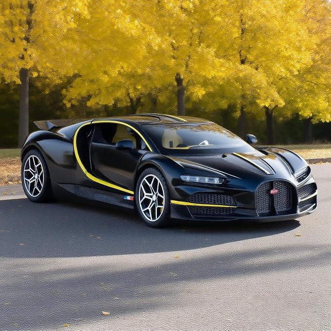 Car Toys for Boys 1 32 Diecast Cars Collectibles Car Model Kit,Metal Toy Car for Boys and Girls,Pull Back Cars with Lights and Sounds,Cars for Kids Ages 3-5(Black)