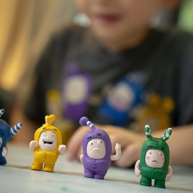 ODDBODS Toy Set of Mini Figurines for Preschool Kids (Ages 3+)
