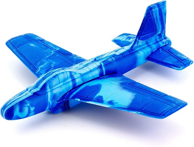 Airplane Toy Foam Airplanes for Kids - Best Summer Gift for Boys & Girls - Easy to Throw Airplanes - 3 4 5 6 7 8 Year Old Boy Birthday Gifts - Great Gifts for Ages 3 4 5 6 7 8 9+ Year Old Boys Toys