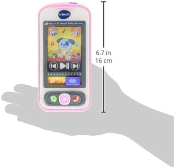 VTech Touch and Swipe Baby Phone, Pink