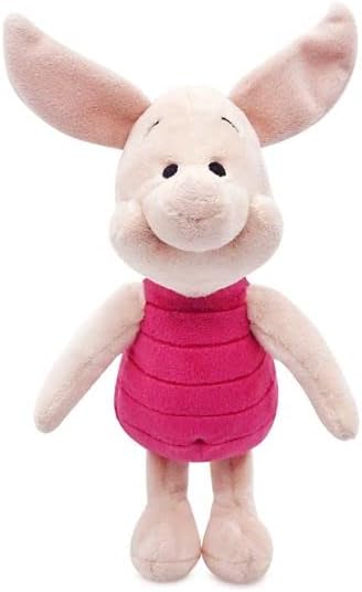 Disney Store Official Mini Bean Bag Plushies - Piglet - Cute Stuffed Animal with Detailed Sculpting, Embroidered Features, & Bean Bag Bottom - Plush Toys for Kids