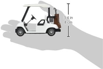 KinsFun - Golf Cart 4½" Die Cast Metal Model Pullback Action Toy (No Decal)