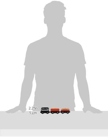 Orbrium 5 Cargo Train Car Set for Wooden Railway Fits Thomas the Tank Engine Chuggington Brio