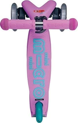 Micro Kickboard | Mini Kids Scooter for Ages 2-5 | Children up to 110 lbs | 3 Wheel Lean-to-Steer Design | Adjustable T Bar | Smooth Ride PU Wheels | Swiss Design
