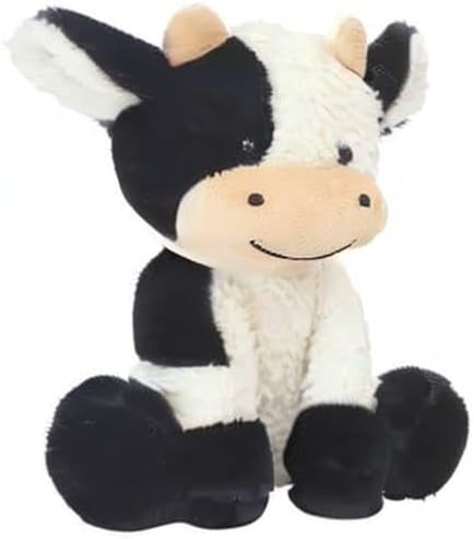 BSVOME 9 inches Cow Stuffed Animal Soft Plush Cute Cow Doll for Boys Girls