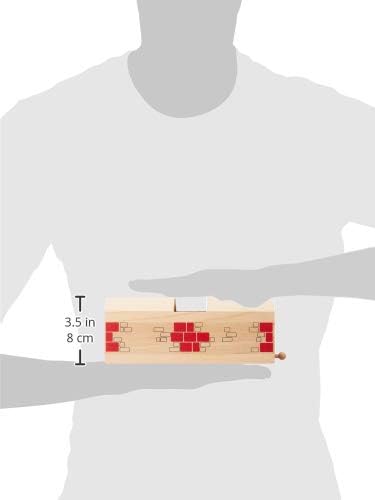 maxim enterprise, inc. Wooden Train Track Over & Under Tunnel Bridge & Easy-Connect Railway, Hardwood Train Set Compatible with Thomas and Friends, BRIO, Major Brand Wooden Train Sets and Accessories