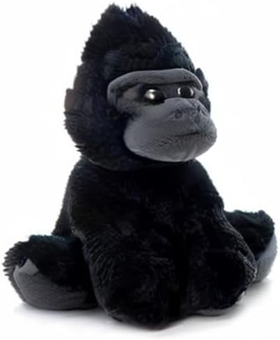 The Petting Zoo Gorilla Stuffed Animal, Gifts for Kids, Wild Onez Zoo Animals, Gorilla Plush Toy 9 inches