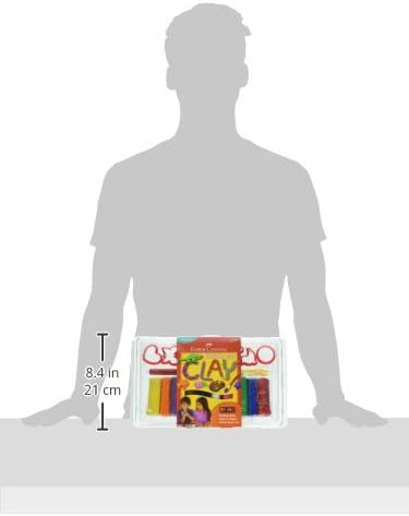 Faber-Castell Do Art Create with Clay - Modeling Clay Set for Kids - Soft Clay, Never Dries Out