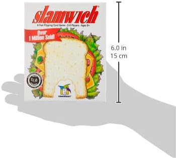 Gamewright – Slamwich – A Fast Flipping Card Game for Kids – Ages 6 and Up – Great for Family Game Night!