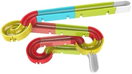 Buddy & Barney: Bath Time Marble Run - 36pc Set, Different Sized & Colored Pieces, Build A Track & Race The Special Balls Down, Water Toy, Kids Age 3+