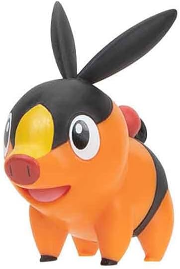 Pokémon Battle Figure 6 Pack - Features 2-Inch Sableye, Axew, Snivy, Tepig, Oshawott & Pikachu - Authentic Details