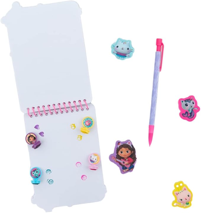 Innovative Designs Gabby's Dollhouse Creativity Fun Kids Art Set for Coloring, Painting, and Crafts