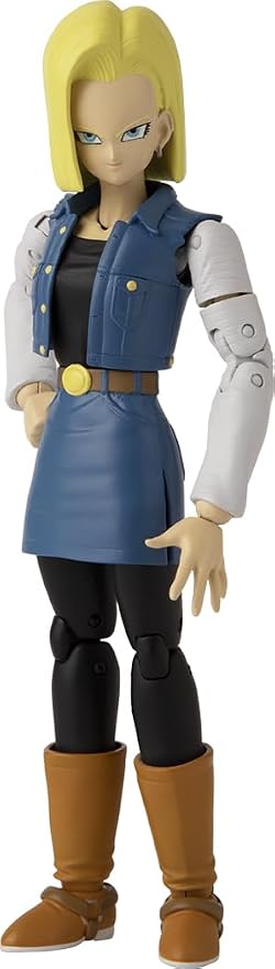 Dragon Ball Super - Dragon Stars - Android 18, 6.5" Action Figure