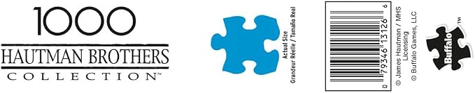 Buffalo Games Hautman Brothers Big Day Out Jigsaw Puzzle - 1000 Piece, 26.75 x 19.75 in - Puzzles for Adults - High Resolution Artwork - Reference Poster Included