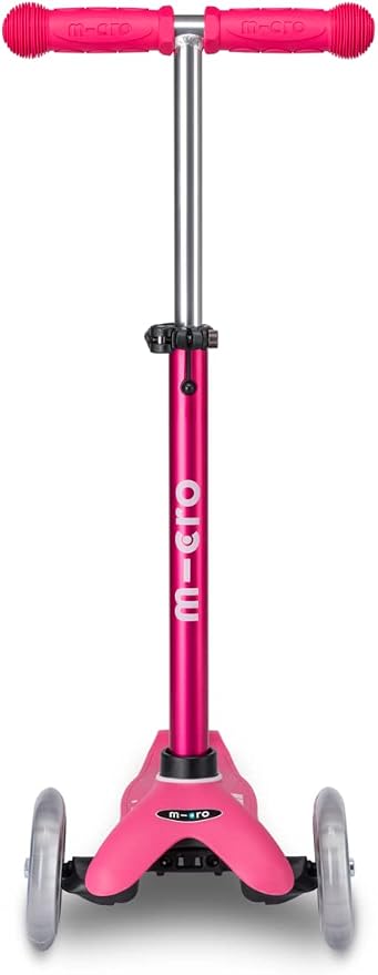 Micro Kickboard | Mini Kids Scooter for Ages 2-5 | Children up to 110 lbs | 3 Wheel Lean-to-Steer Design | Adjustable T Bar | Smooth Ride PU Wheels | Swiss Design