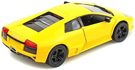 KiNSMART Lamborghini Murcielago LP640 1:36 Scale 5" Die Cast Model Super Sports Car Toy (Yellow)