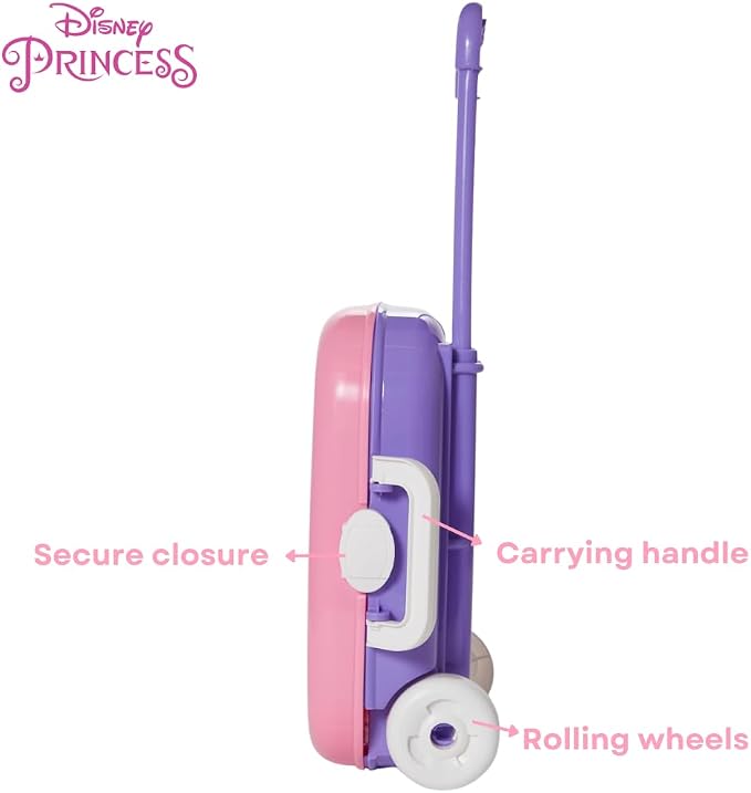 Disney Princess Color and Roll Activity Set with Carrying Case, Stickers, & Art Supplies