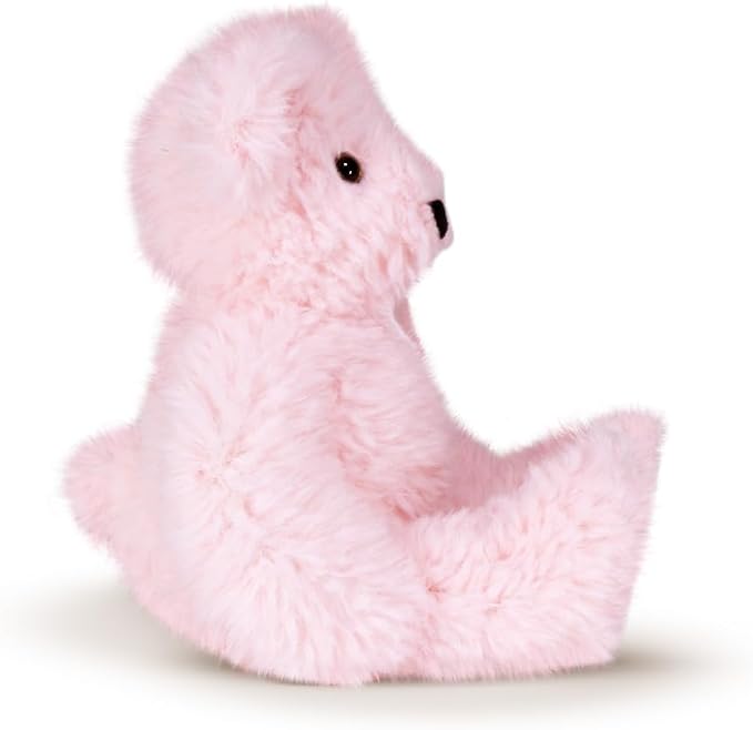 Vermont Teddy Bear Pink Teddy Bear Stuffed Animal | Baby Girl Plush with 100% Recycled Filling | 13 Inch | Super Soft Teddy Bear Collection