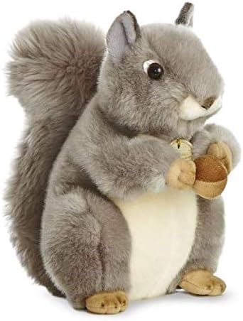 Aurora, 26172, MiYoni Squirrel, 10In, Soft Toy, Grey